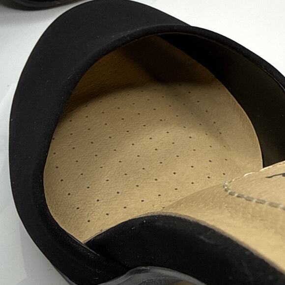 City Classified Women's Comfort Nola Closed Toe Ankle Strap Block Heel Black 8 - Picture 12 of 16